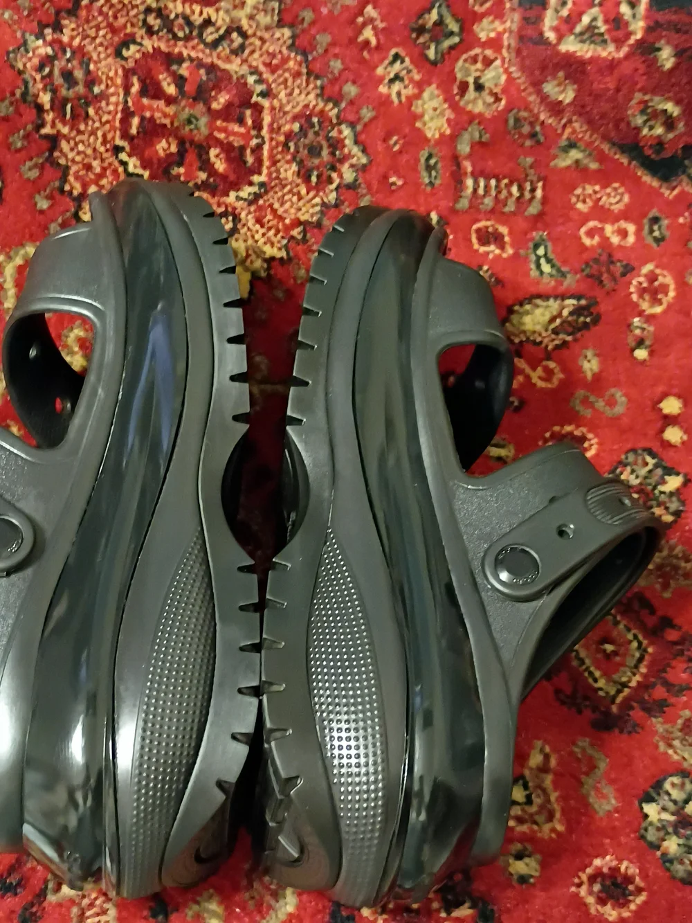 CROCS Women Mega Crush Adjustable Strap Sandals Size 9